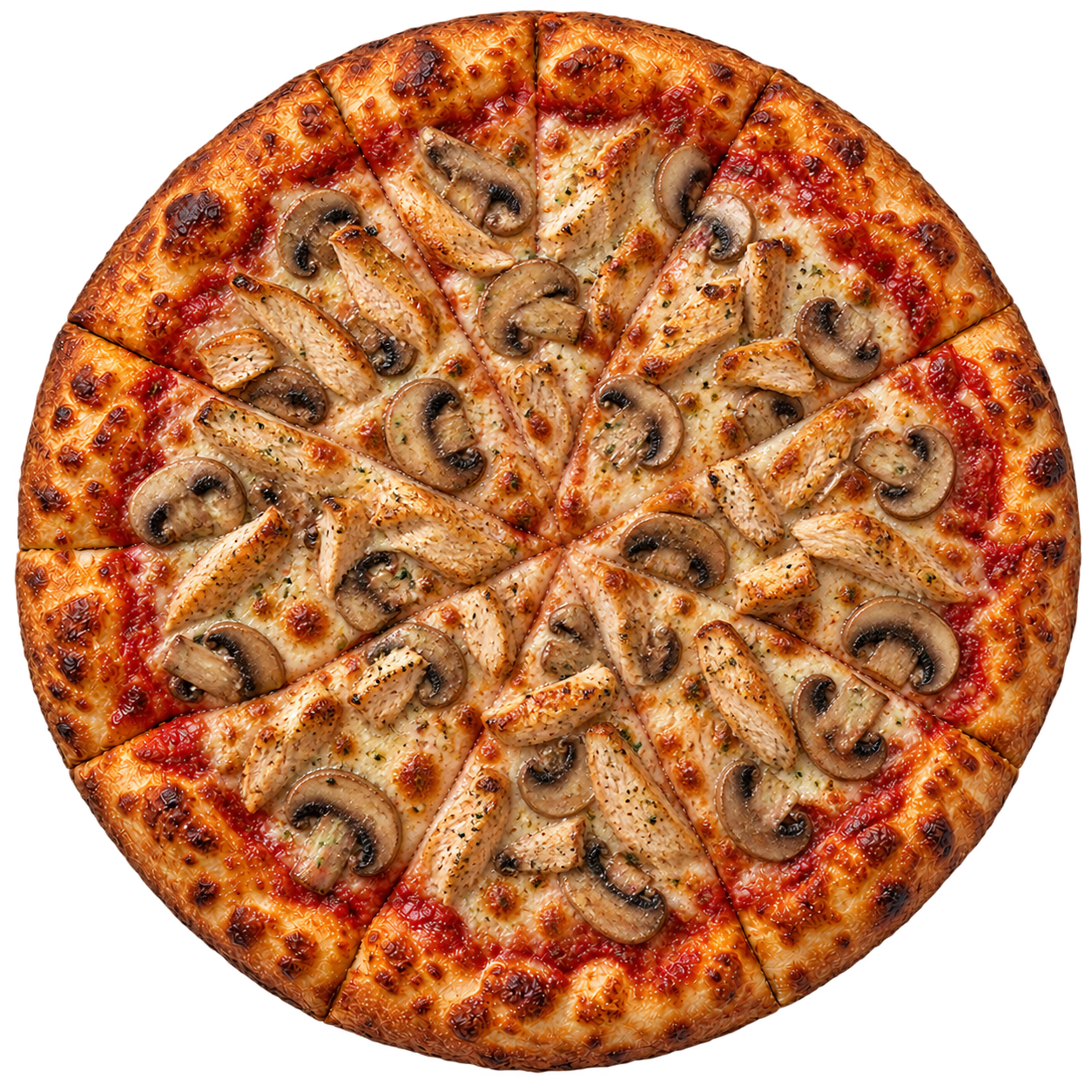 POLLO CHAMPIÑONES